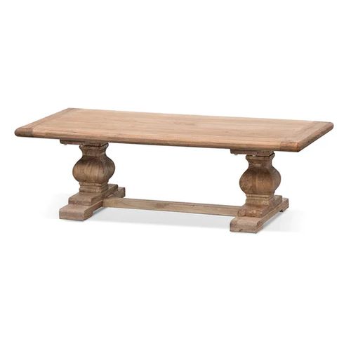 Classic Pedestal Coffee Table