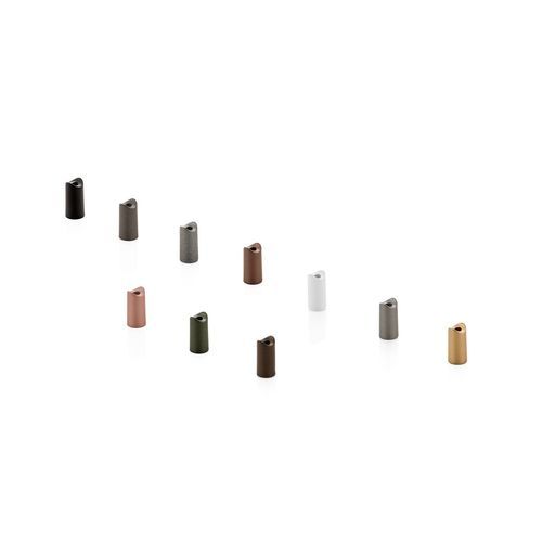 Arezzo Knurled Bar Handle - Round Fixing Post