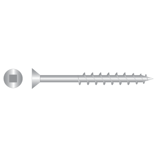 Chipboard Screws - Square Drive - SS304​