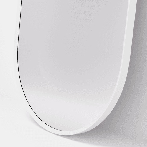 Code Aspect Oval Mirror | White