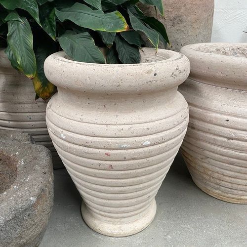 Hand Carved  Stone Pot
