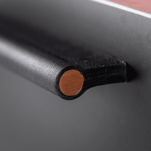 Premium Como Leather Pull - Black
