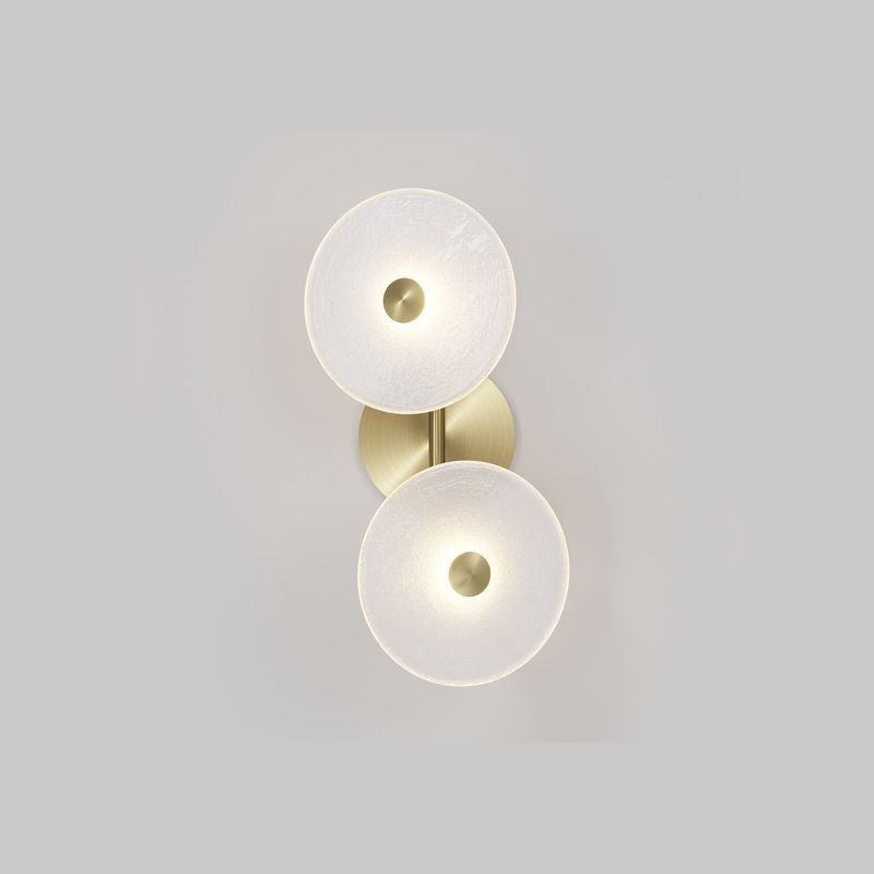 Coral Duo Rod Wall Light - (Off-Centered)