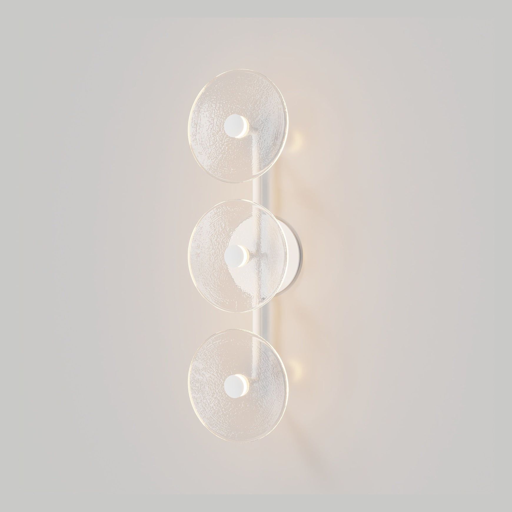 Coral Trio Rod Wall Light - (Centered)