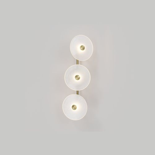 Coral Trio Rod Wall Light - (Off-Centered)