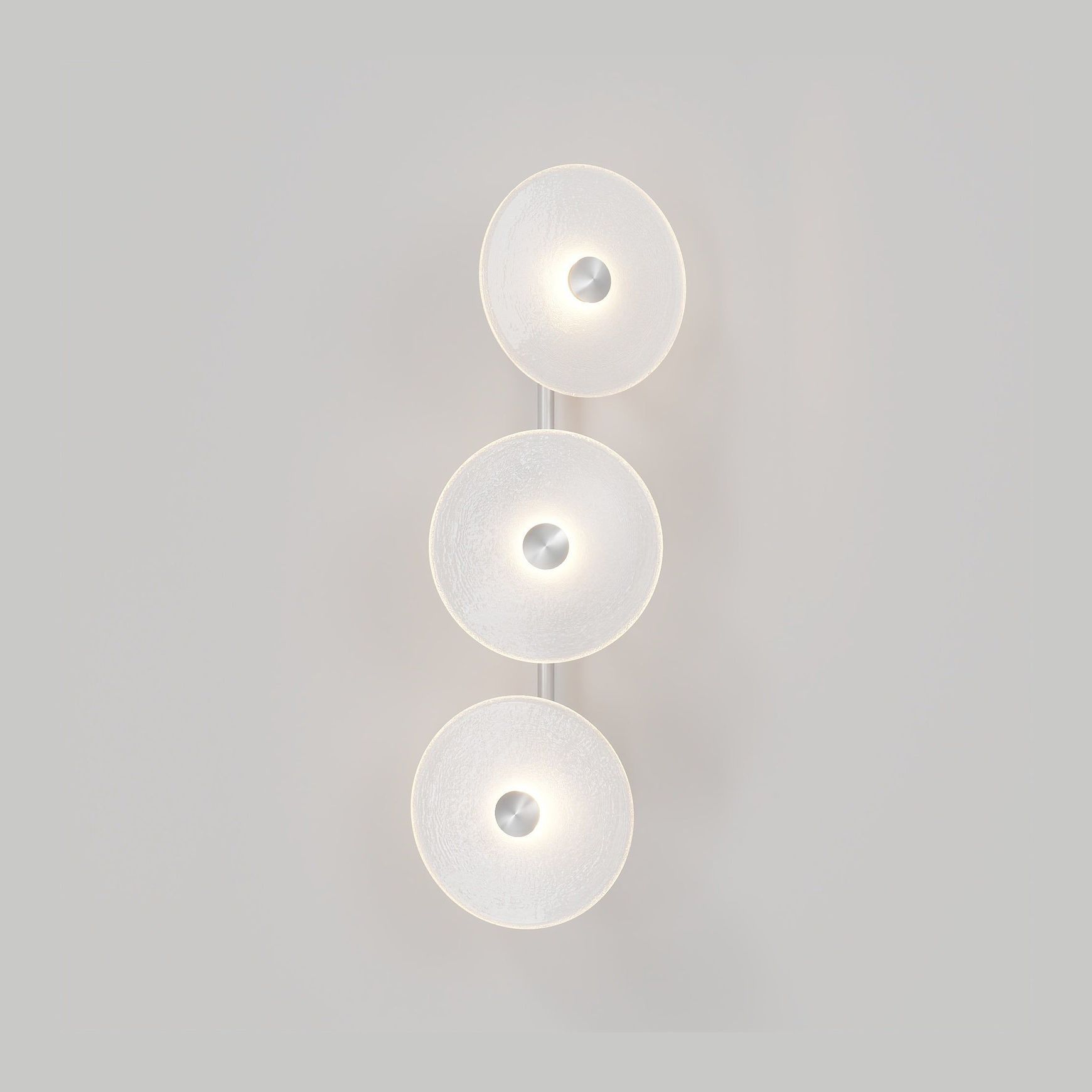 Coral Trio Rod Wall Light - (Off-Centered)