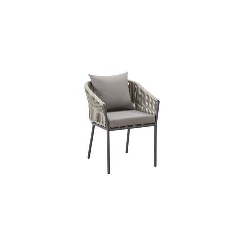 Kereru Aluminium and Rope Outdoor Dining Chair