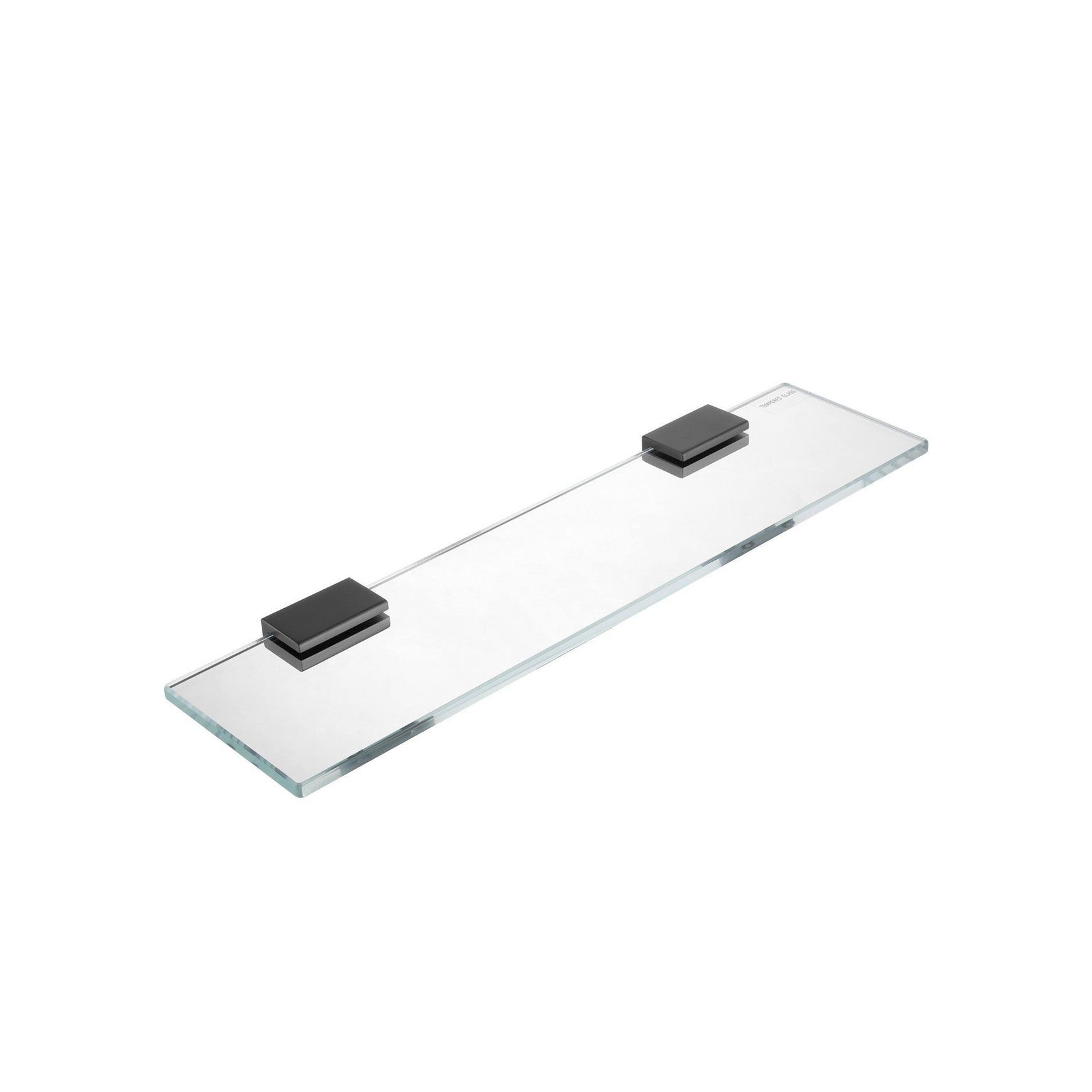 Versa Glass Rectangle Shelf 400mm