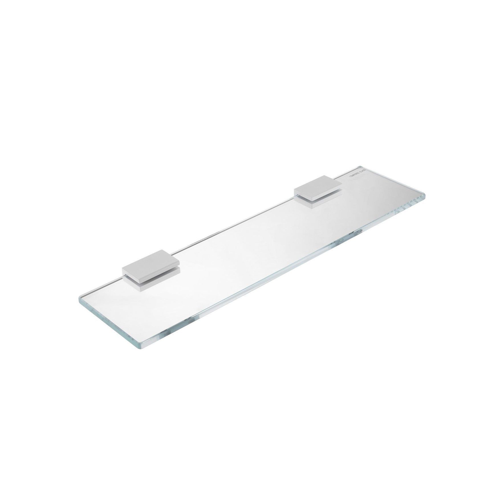 Versa Glass Rectangle Shelf 400mm