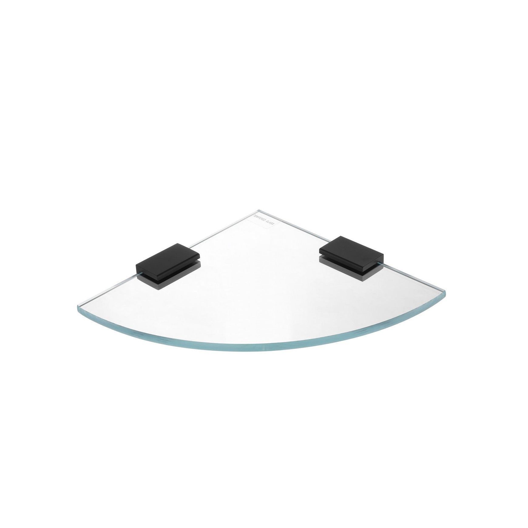 Versa Glass Round Shelf 220mm