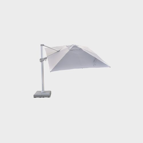 Cantilever Umbrella | Square 3M x 3M | Light Grey