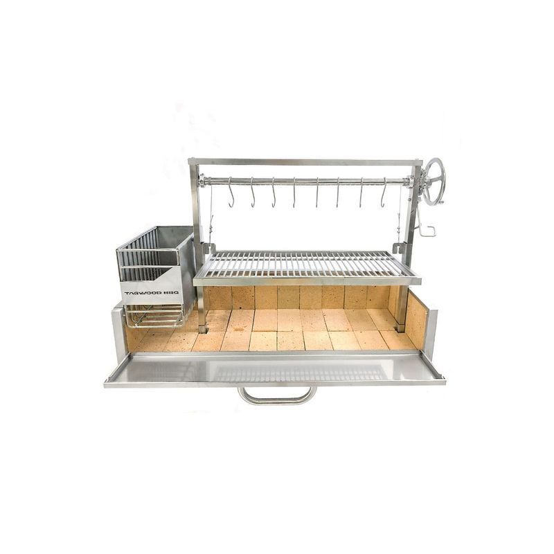 BBQ05SS Santa Maria Argentine Charcoal & Woodfired Parilla Grill