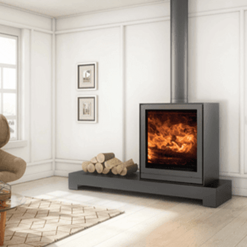 Cheminee Chazelles TQH43 Wood Burning Fireplace