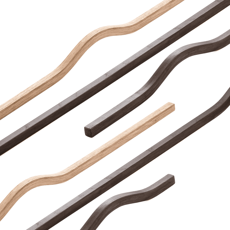 Chicama THIN Wave Appliance Pull Timber Handles