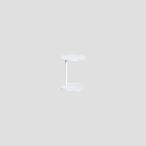 CIRCULAR ALUMINIUM SIDE TABLE