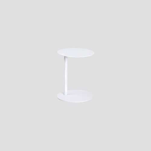 CIRCULAR ALUMINIUM SIDE TABLE
