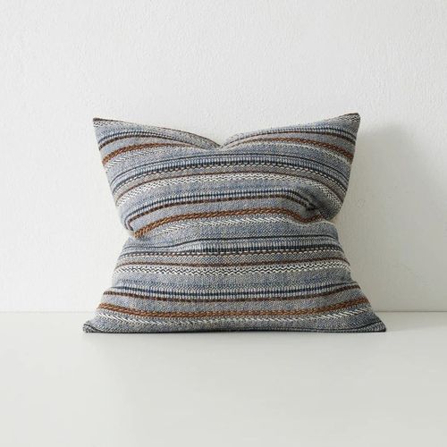 Weave Home Clifton Cushion - Denim | 50 x 50cm