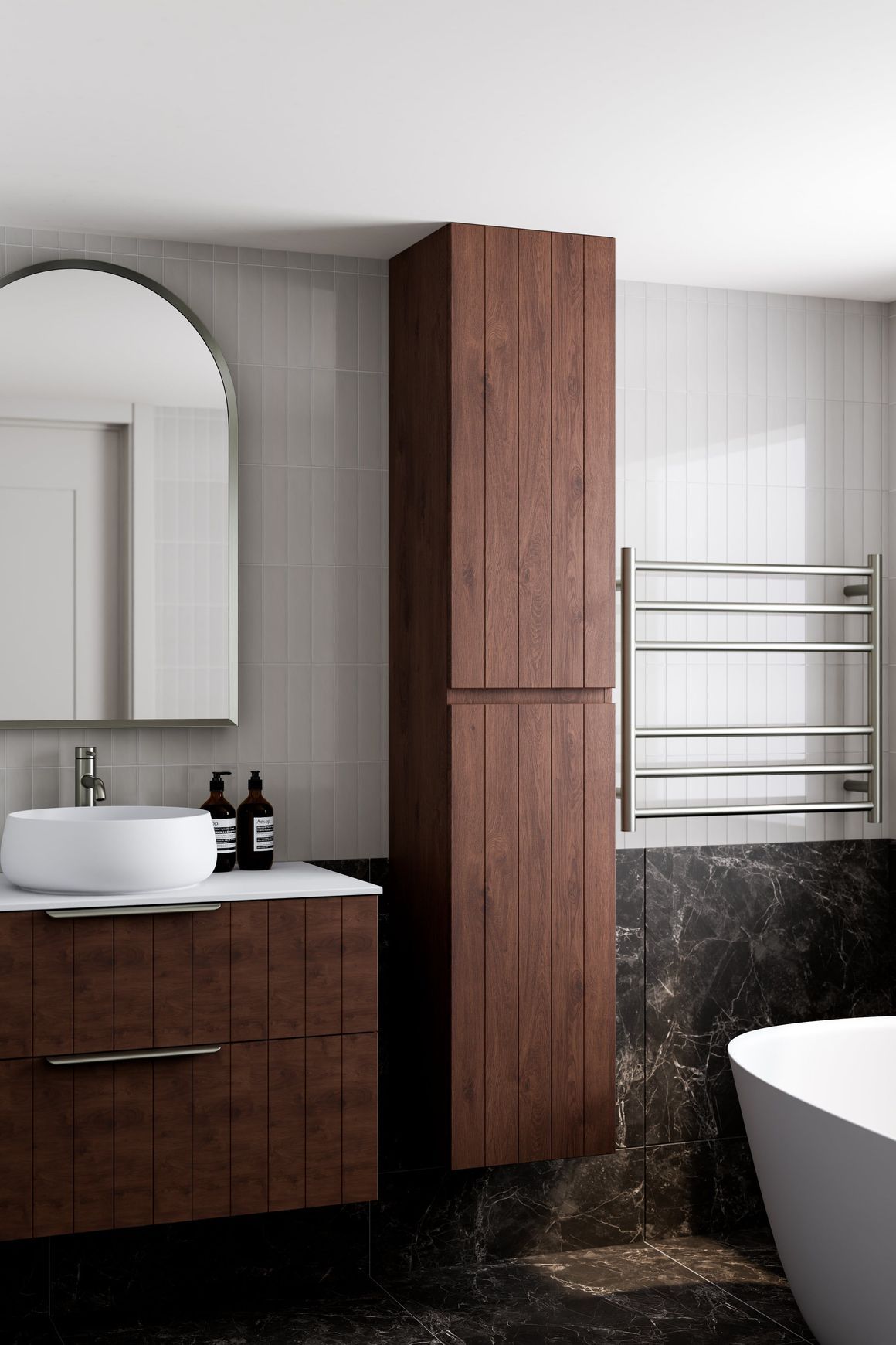 Lineare Coastal Tower Cabinet