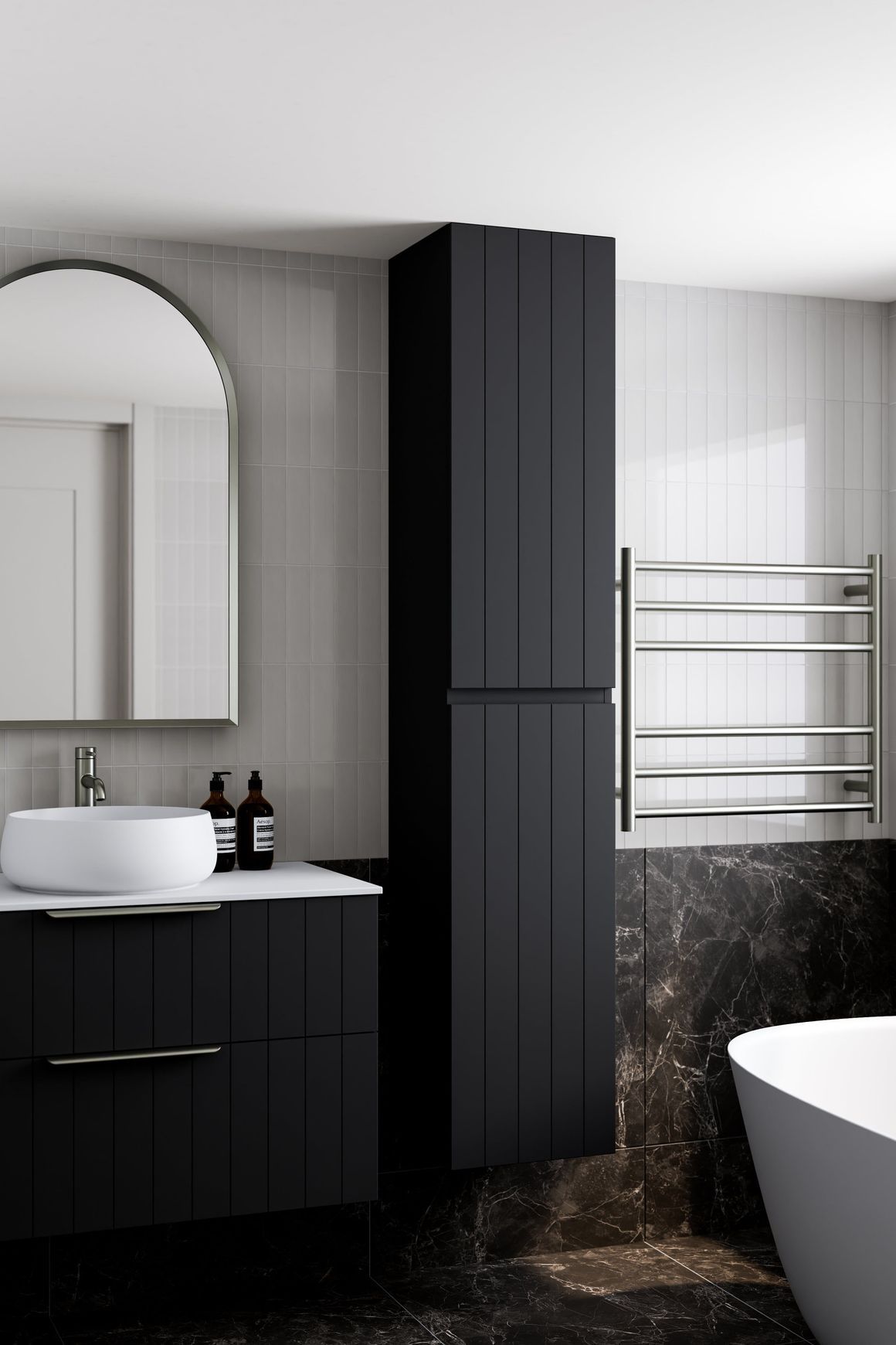 Lineare Coastal Tower Cabinet