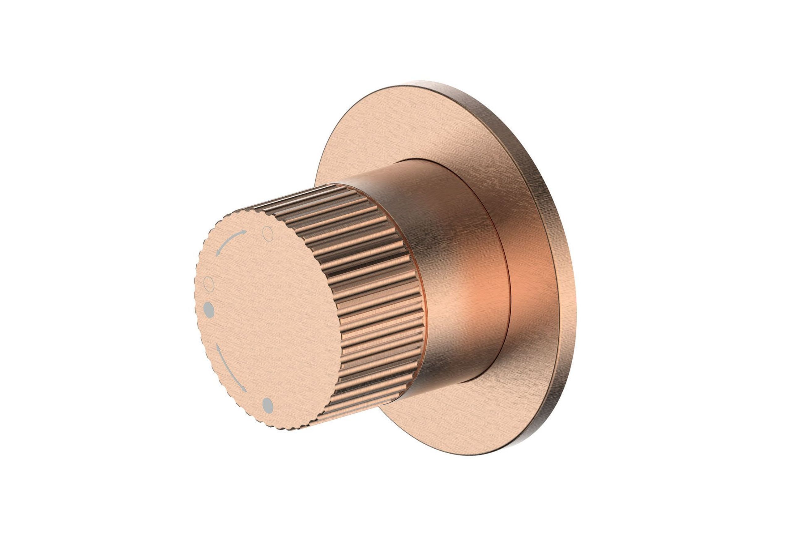 Code Nature Piper Shower Diverter | Textured Handle