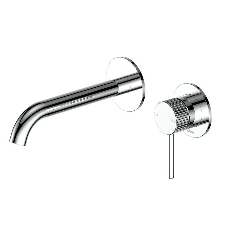 Nature Piper Wall & Basin Mixer | Textured Handle