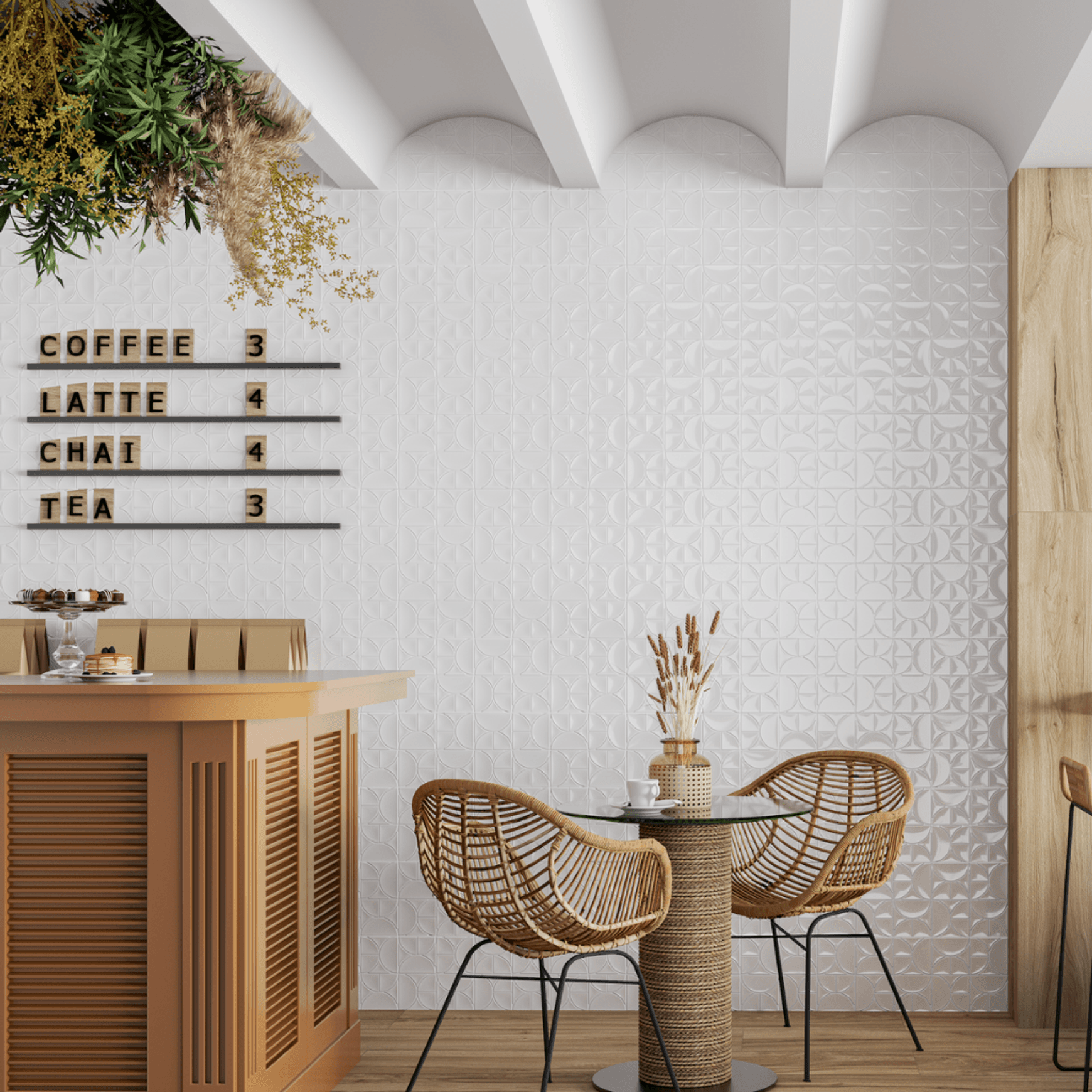 Combo White tile