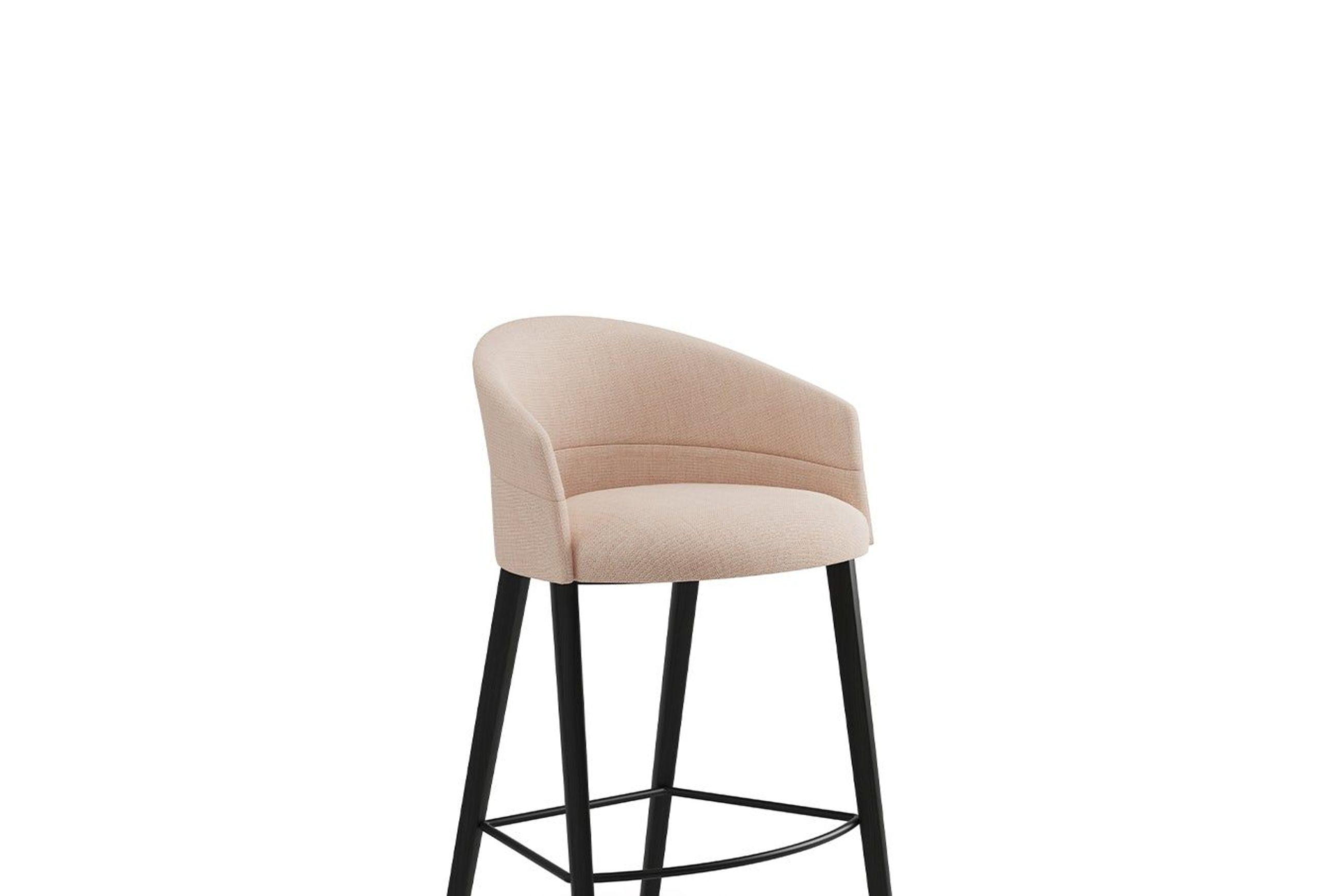 Copa Counter Stool - Wooden Legs