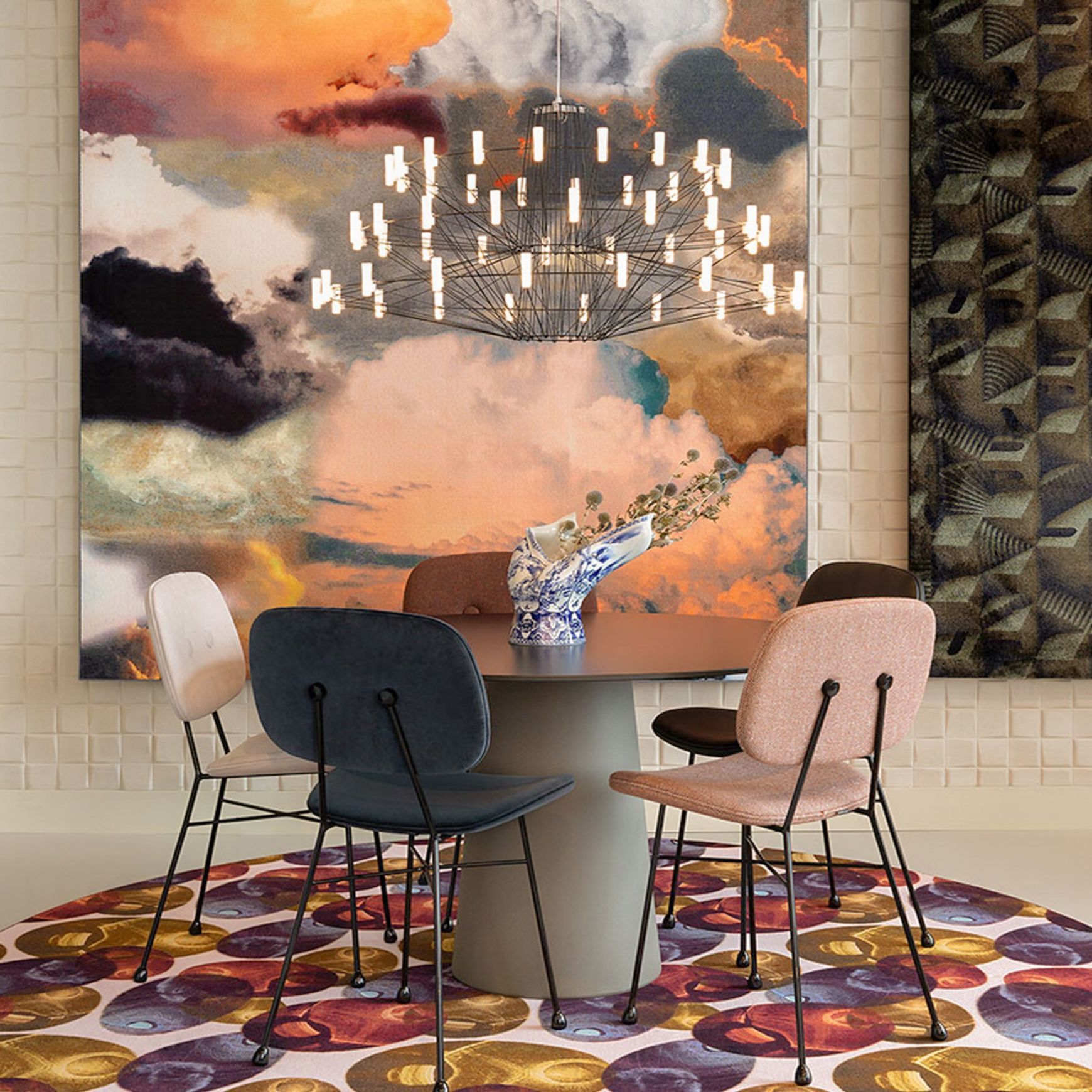 Coppelia Small Suspension Lamp - Black