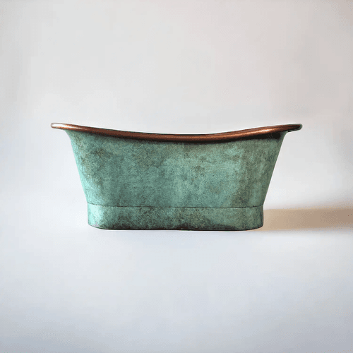 Antique “Vert de Gris” – Copper Bath