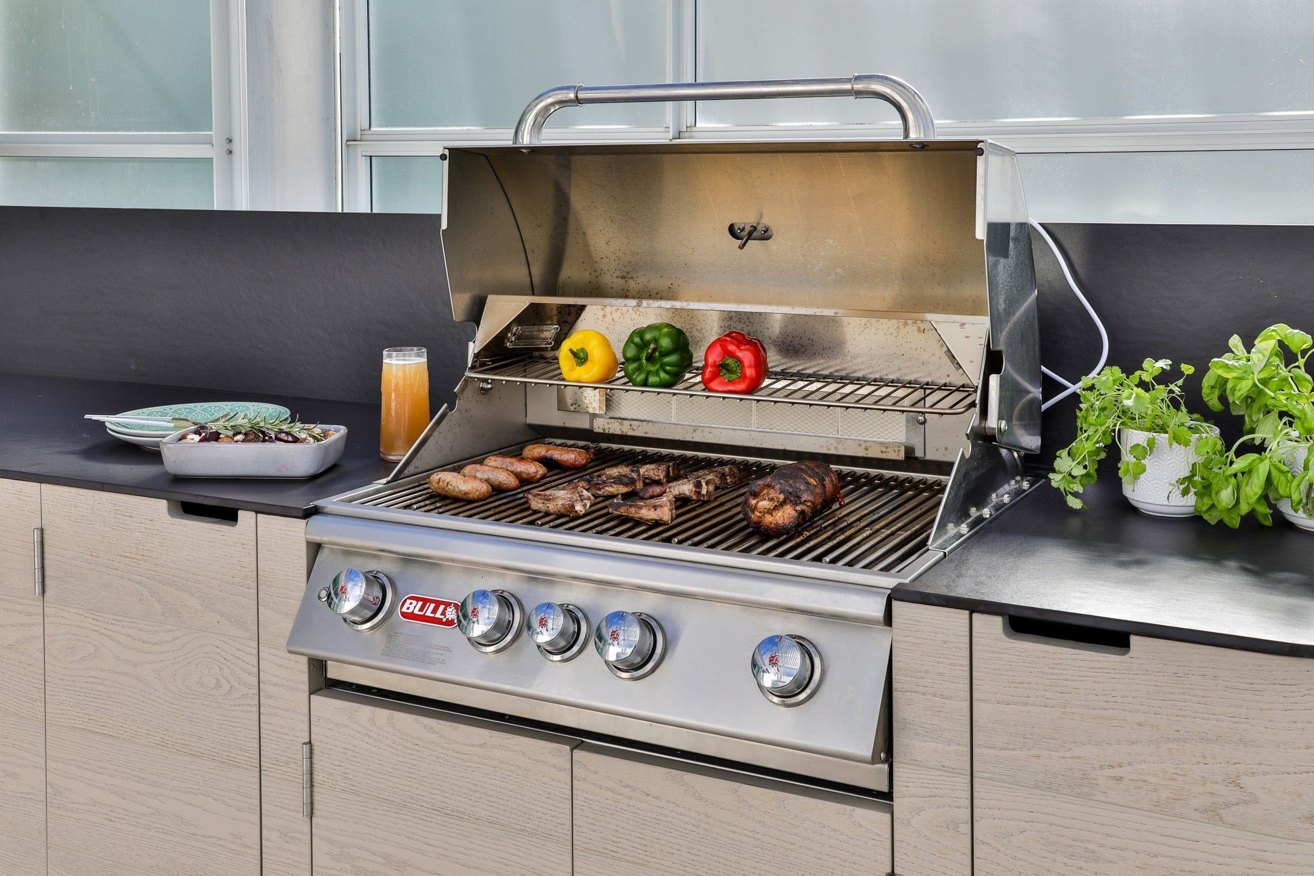 Bull Angus 76cm Drop In Grill - Head Only