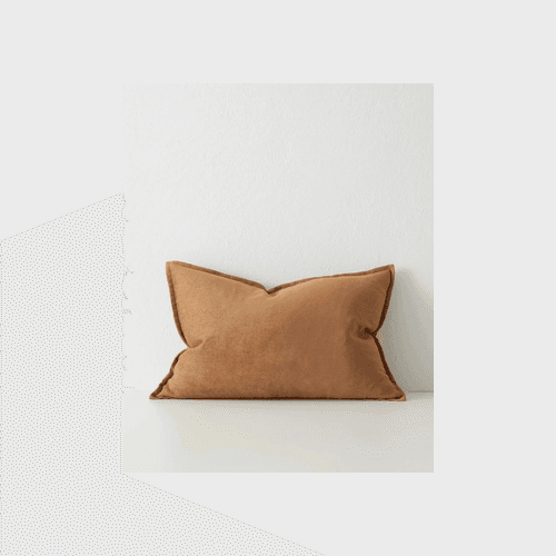 Weave Home Fiore Cushion - Ochre | Square and Lumbar