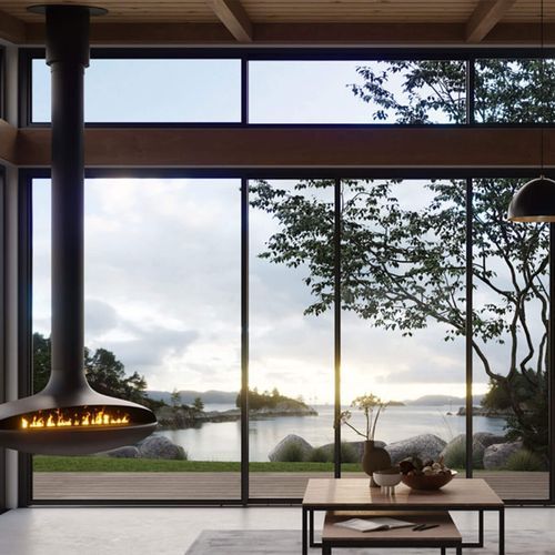 Curve-120 Supended Fire