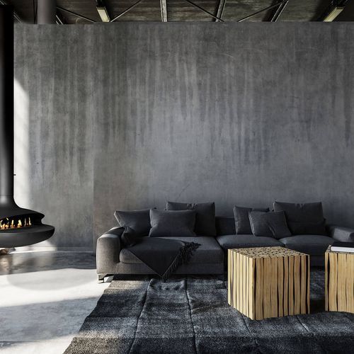 Curve-120 Supended Fire