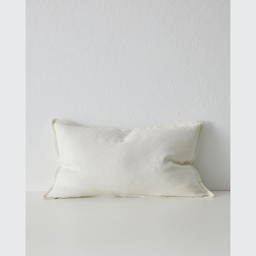 Weave Home Fiore Cushion - Salt | Square and Lumbar