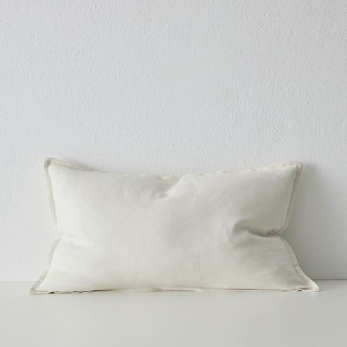 Weave Home Fiore Cushion - Salt | Square and Lumbar