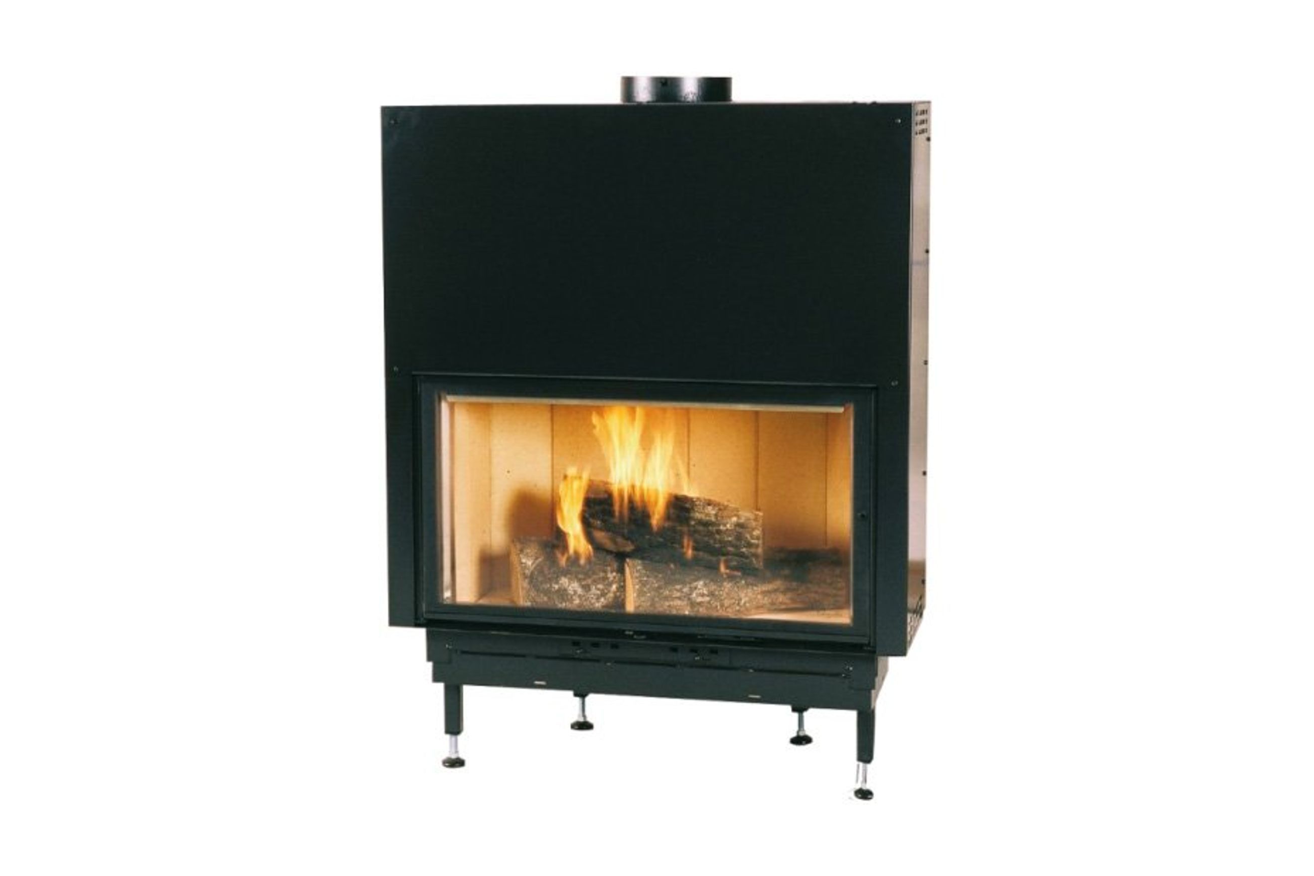 Cheminee Chazelles Designer D1200 Wood Fireplace