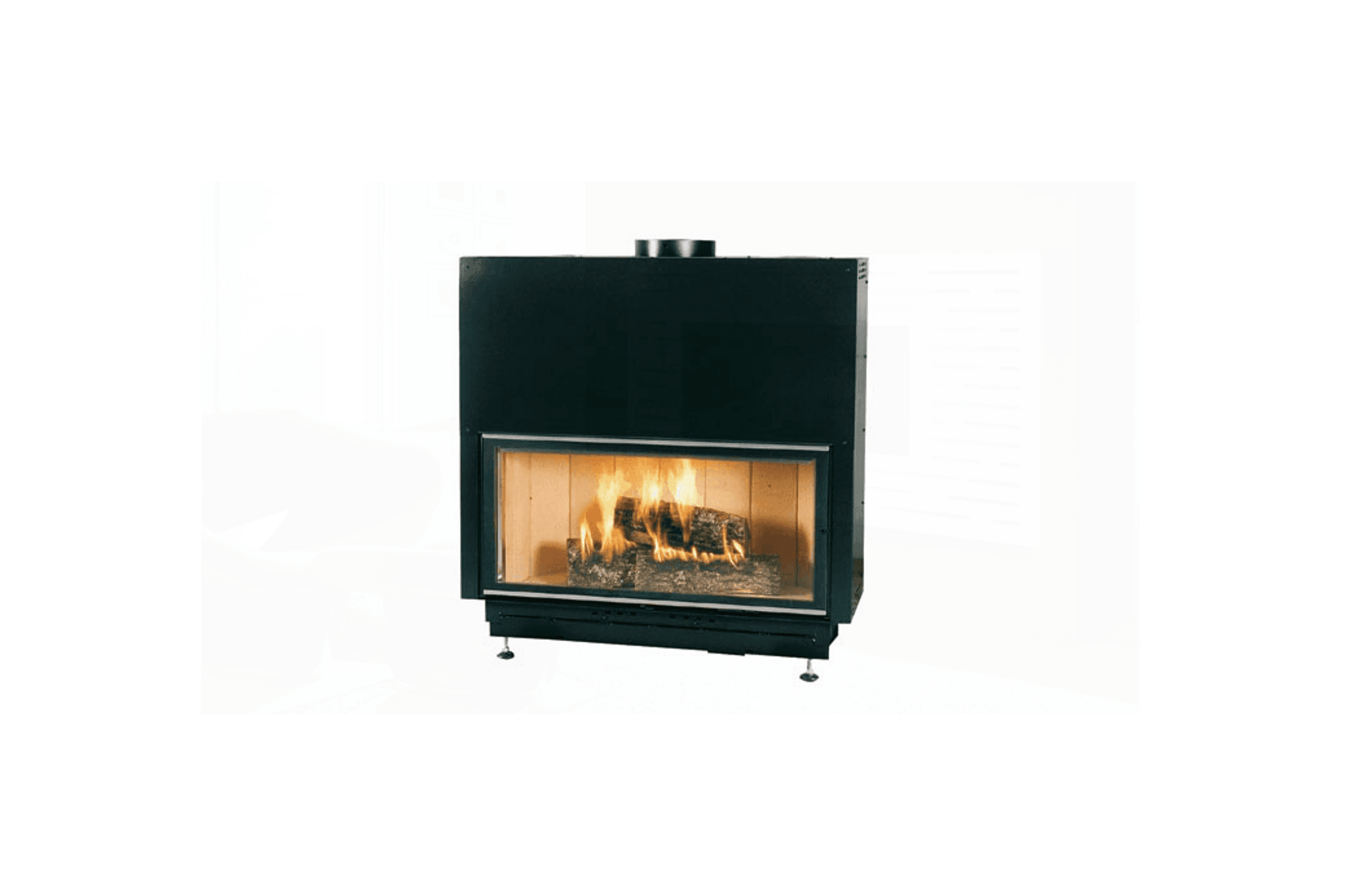 Cheminee Chazelles Designer D1350 Wood Fireplace