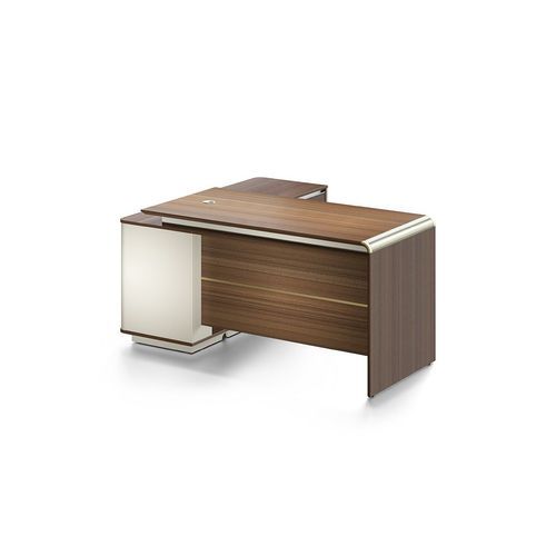 ANDERSON Executive Desk 1.6M Reversible - Australian Gold Oak