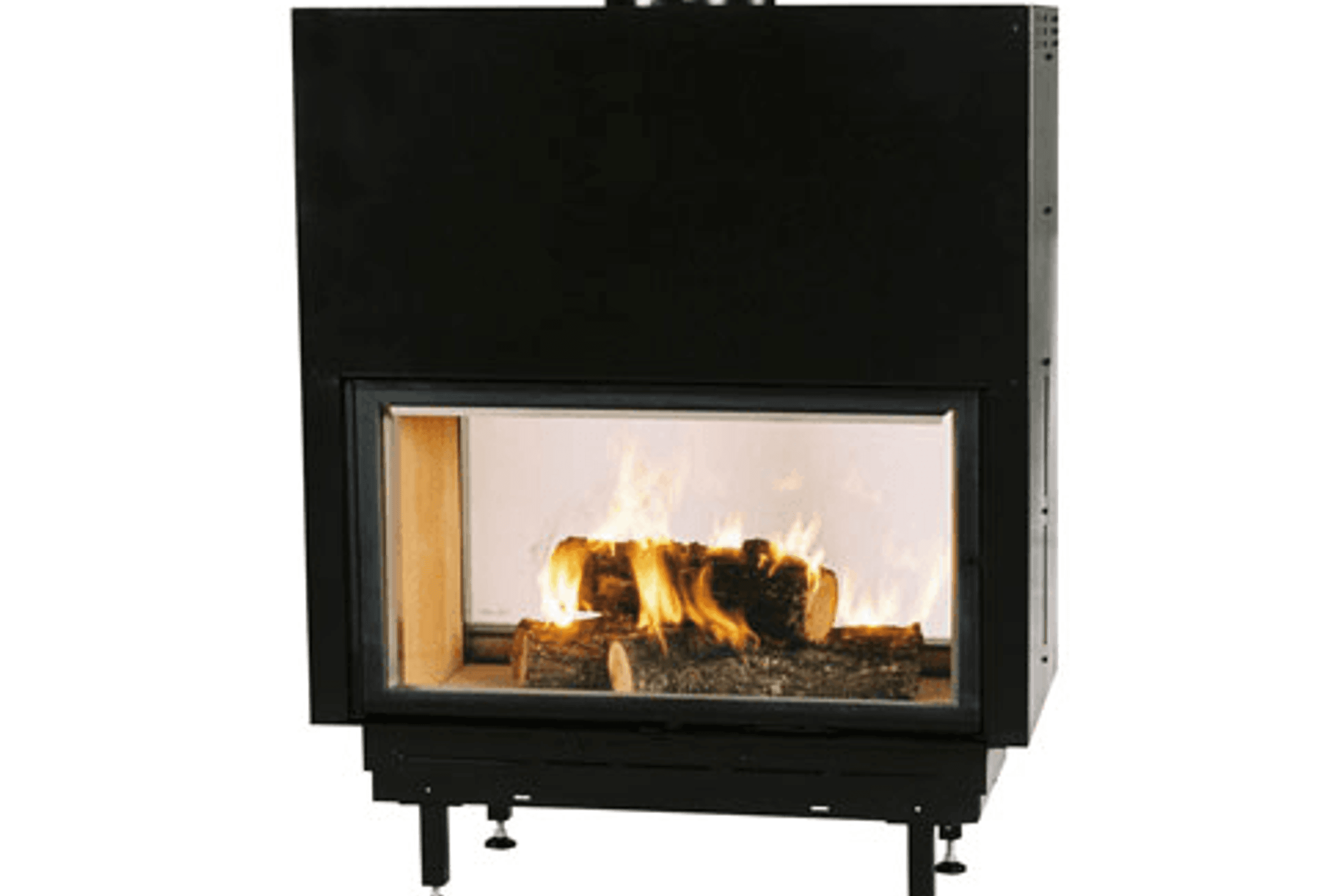 Cheminee Chazelles Df1200 Designer Wood Fireplace