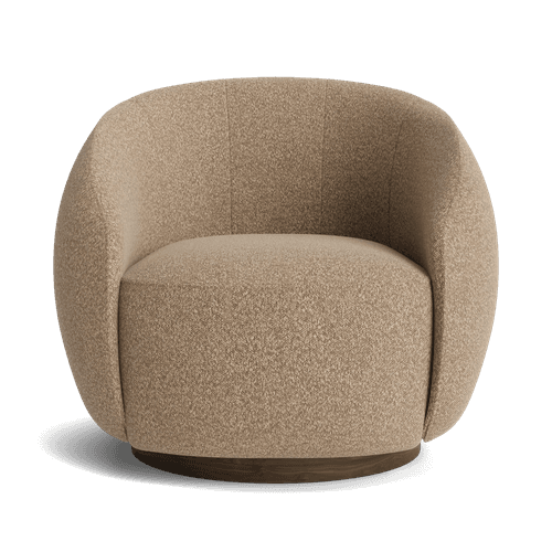 Lark Swivel Armchair - Copenhagen Espresso