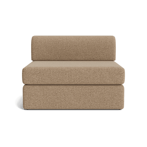 Addy Armless Middle Module - Copenhagen Espresso