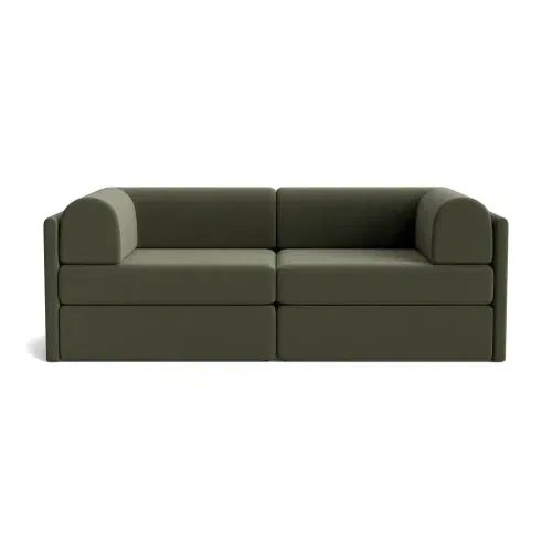 Addy 3 Seater Sofa - Eden Leaf