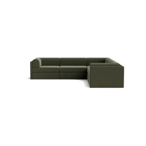 Addy Corner Sofa - Eden Leaf
