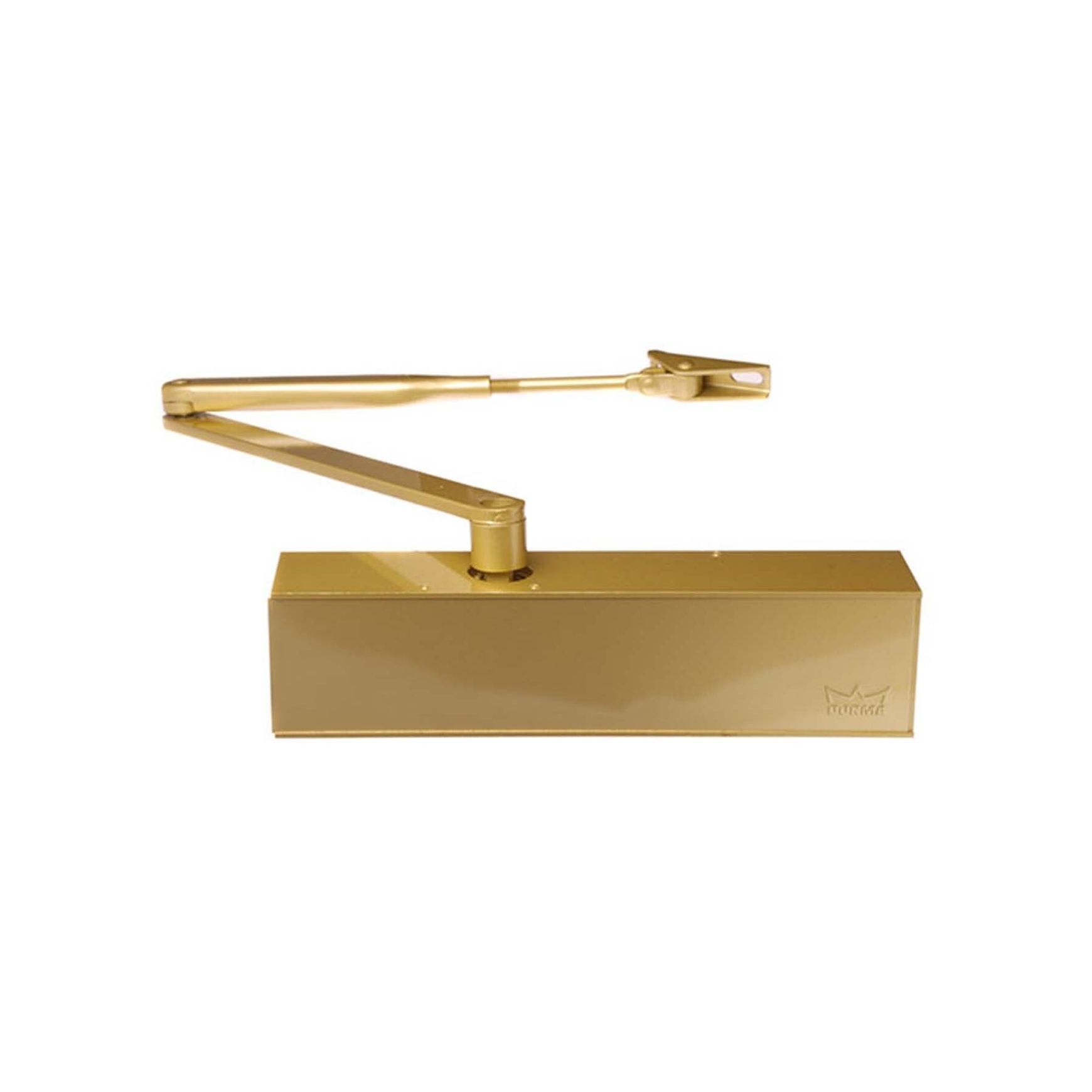 Dorma TS73 EN2-4 Door Closer with Full Cover Polished Brass 37271916