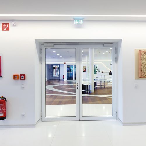 Dorma TS93G EN1-5 Door Closer Push Side Silver Fire Rated 43100501