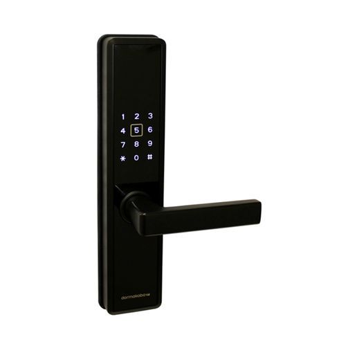 Dormakaba M5 Smart Digital Door Lock Matt Black With Black Trim DKM5BLEMB