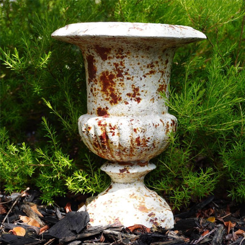 Timeless Rusted Medici Urn