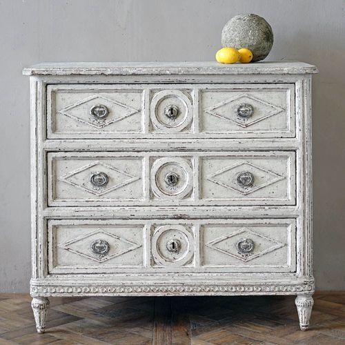 French Directoire Painted Commode