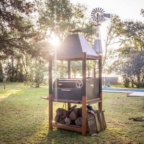 Tagwood BBQ Argentine Wood Fire & Charcoal Grill | BBQ02SI