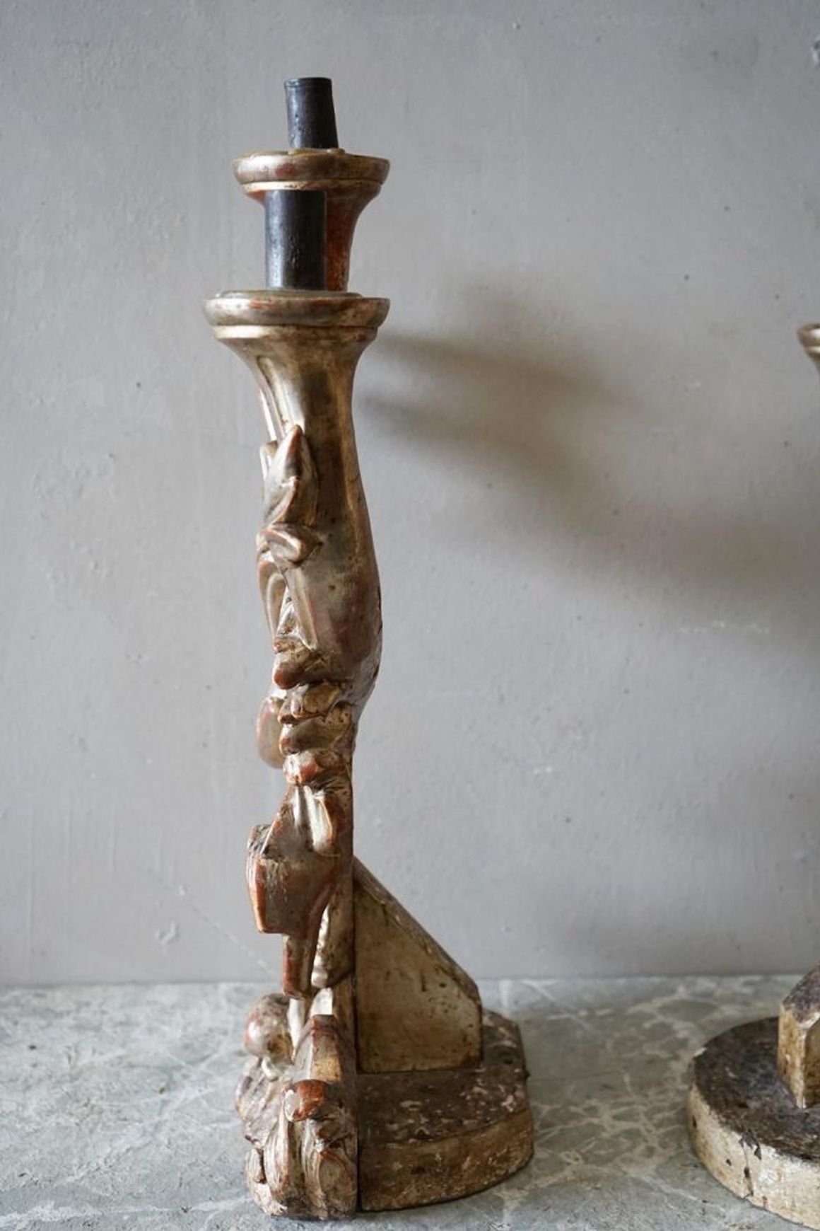 Italian Rococo Candlesticks (Pair)